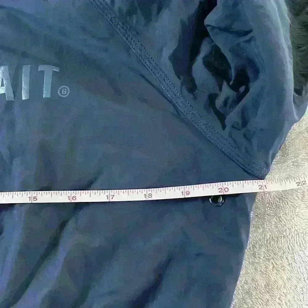 Bait Mountain Parka Windbreaker Jacket Blue Hooded Bill Gorpcore Streetwear Men